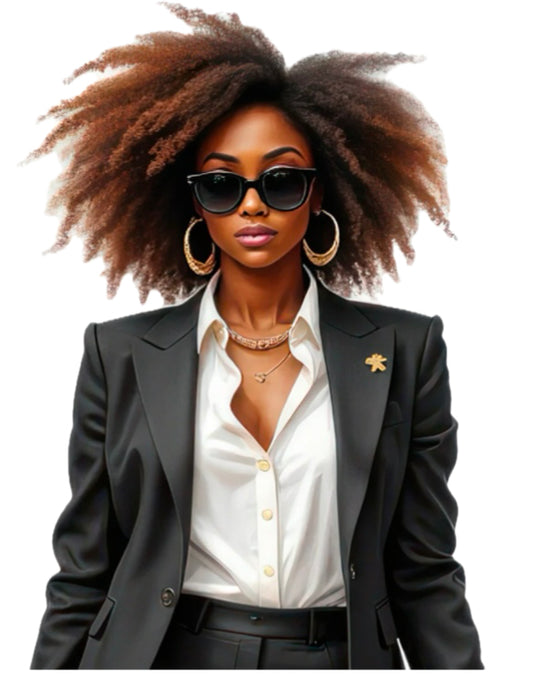 Boss Chick Sticker